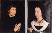 MEMLING, Hans Triptych sg oil on canvas